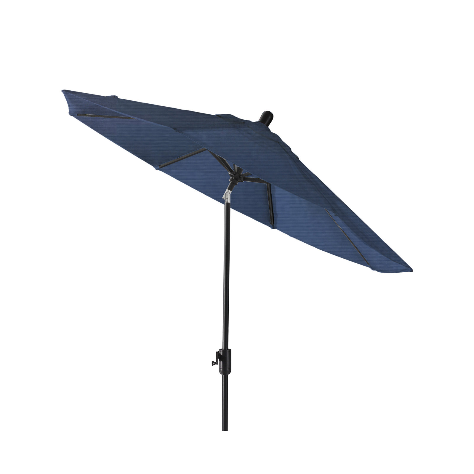Natalie 104'' Outdoor Polyester Umbrella, Black Sapphire, Navy