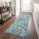 Premium Machine Washable Prisco Teal Rug