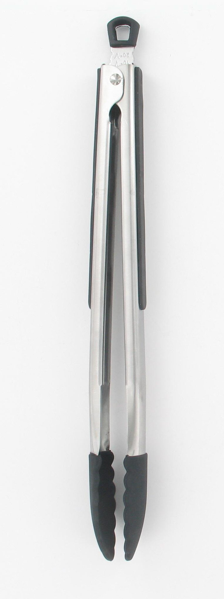 Current Grill Tongs 15.4 Inch - Stainless Steel Locking Tongs For BBQ & Kitchen