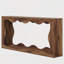 Table d'entrée de style moderne, console industrielle, table basse