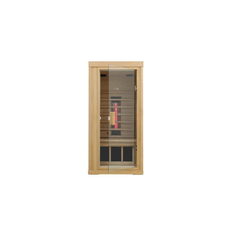 Sauna simple à pruche