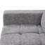Convertible avec capacité de rangement - Convient au salon, au mobilier supplémentaire gris et au lit