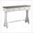 Carminda Antique White Finish Console Table