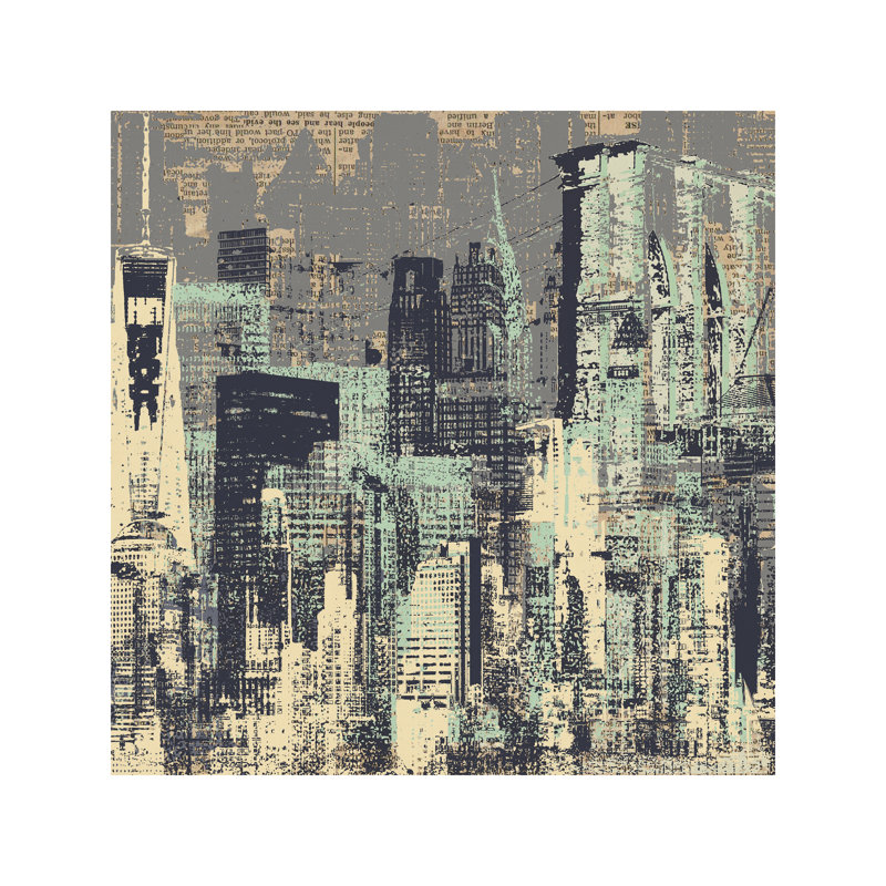 New York, New York by Kyle Mosher - Wrapped Canvas Print, 66.04 cm H x 66.04 cm W x 3.175 cm D