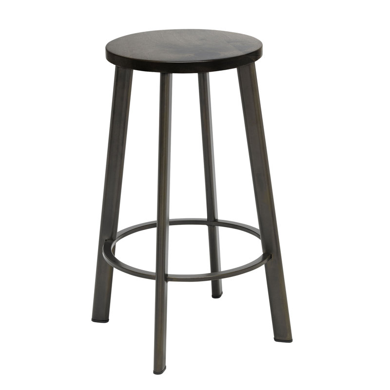 Metro Bar & Counter Stool, Barnwood, Counter Stool (25" Seat Height)