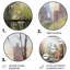 New York Central park window views III - Cityscapes Round Metal Art-113927348