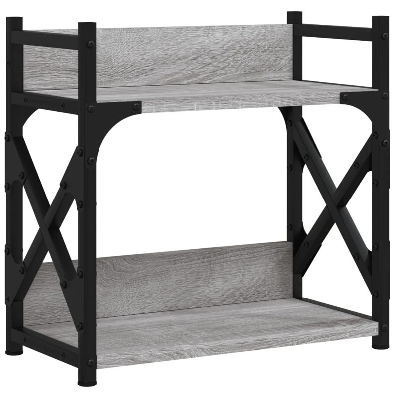 Canion Monitor Stand, Grey Sonoma