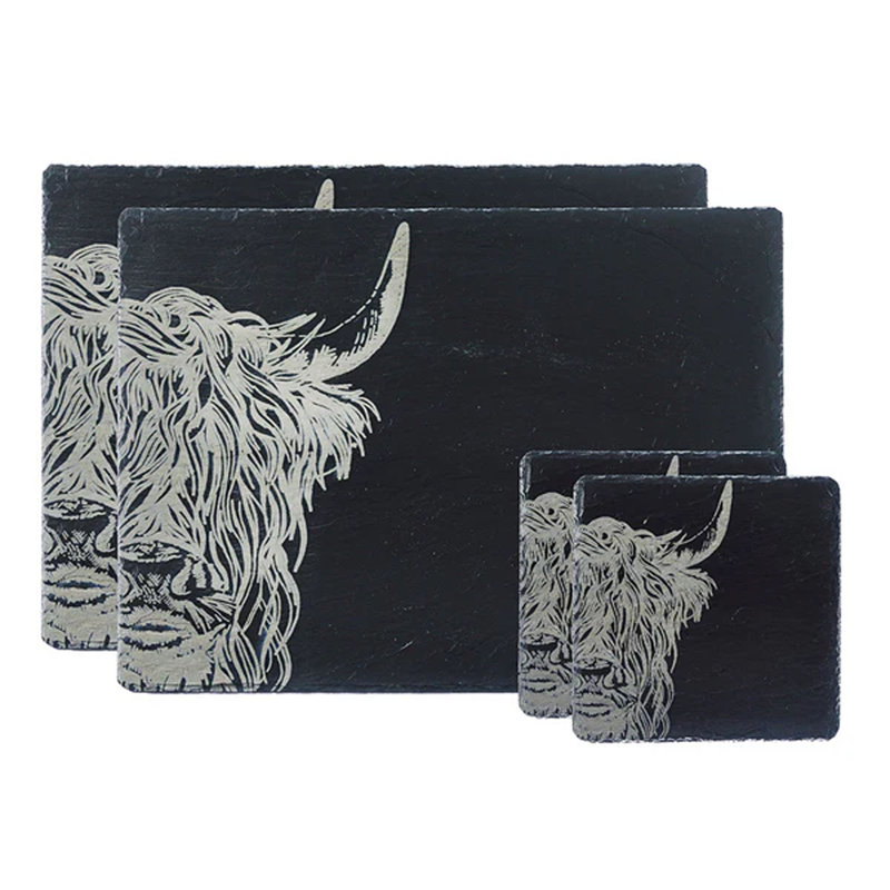 Square 4 Piece Coaster Set