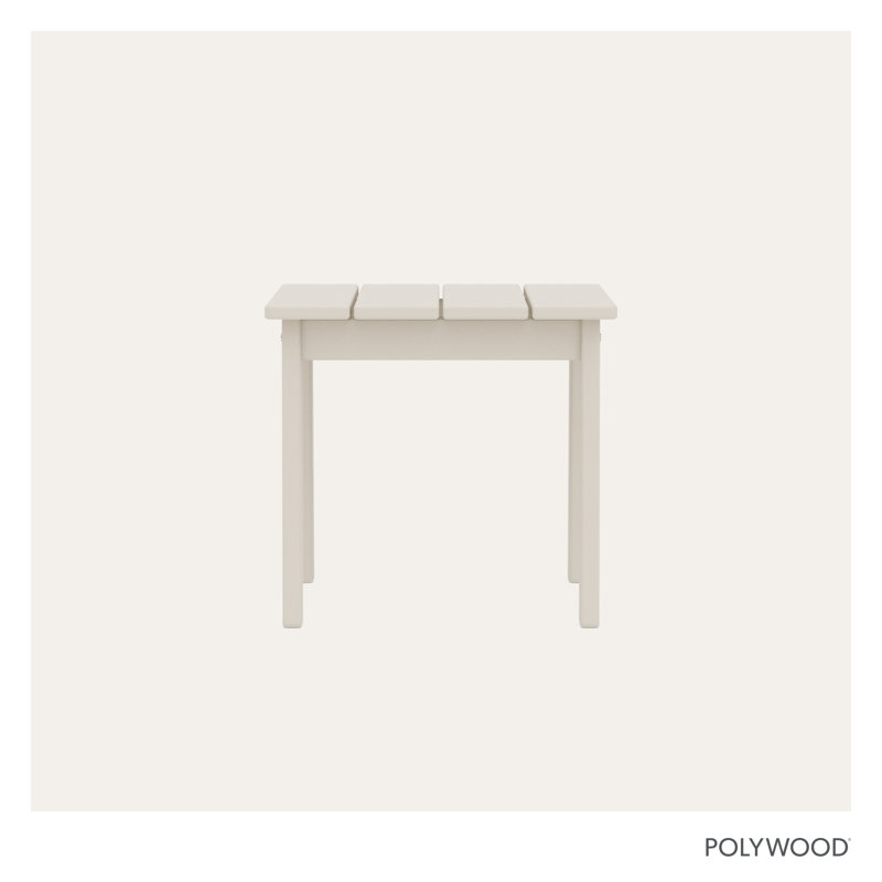 Lakeside End Table, Cream