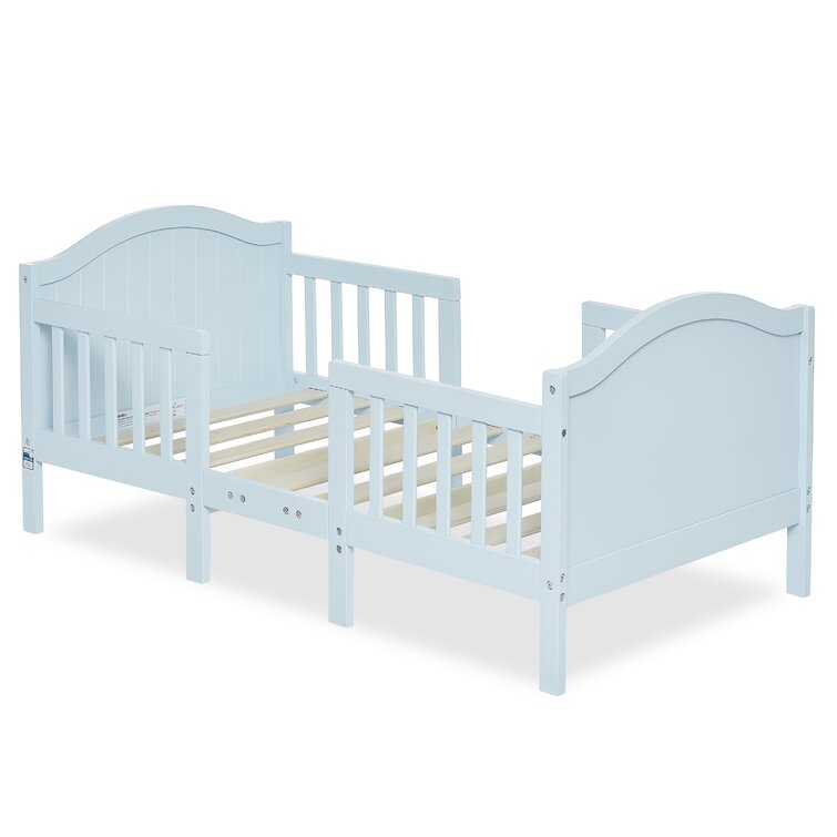 Portland Toddler Solid Wood Convertible Standard Bed by Harriet Bee