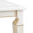 La Marisia End Table - Creamy Pearl
