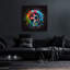 «Quant Crypto Power», art mural en verre acrylique, 24 po x 24 po-101650822