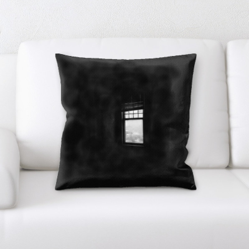 Microsuede Throw Pillow
