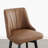 Swivel Upholstered Counter Stool-2038817378