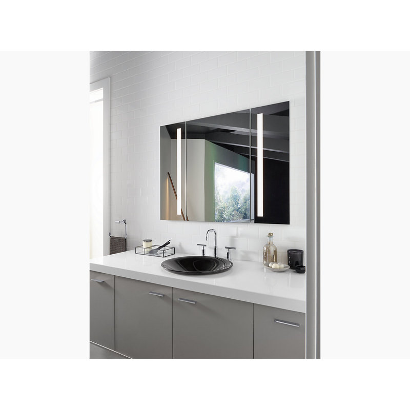 Verdera® Lighted Medicine Cabinet with Lighting and Electrical Outlet