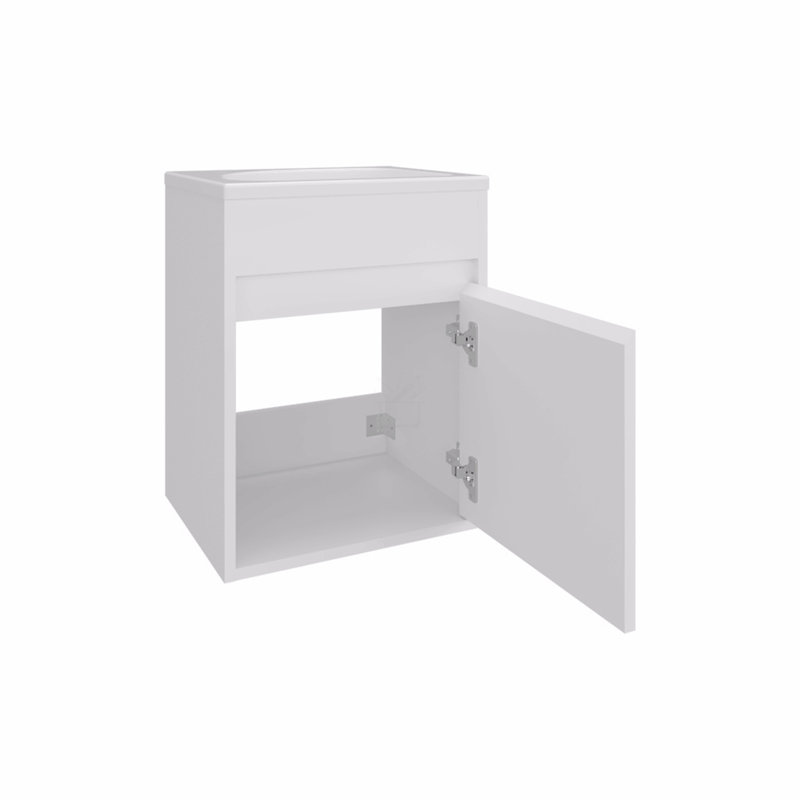 Lavabo de meuble-lavabo, salle de bain, Blanc