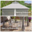 3m x 3m Steel Patio Gazebo