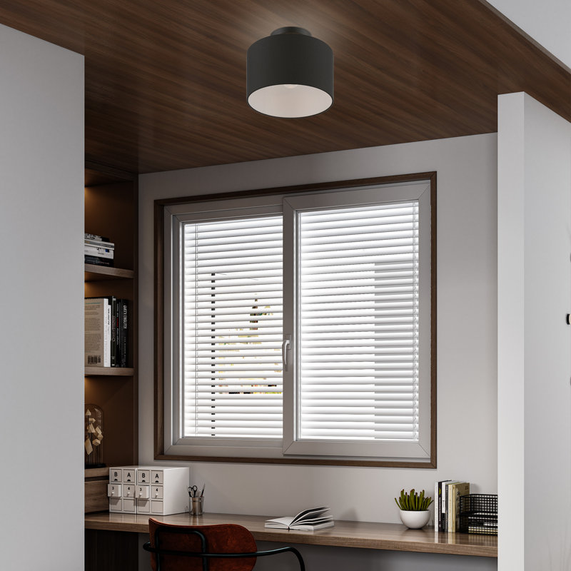 Plafonnier semi-encastré 1 lumière 10 po Vipta