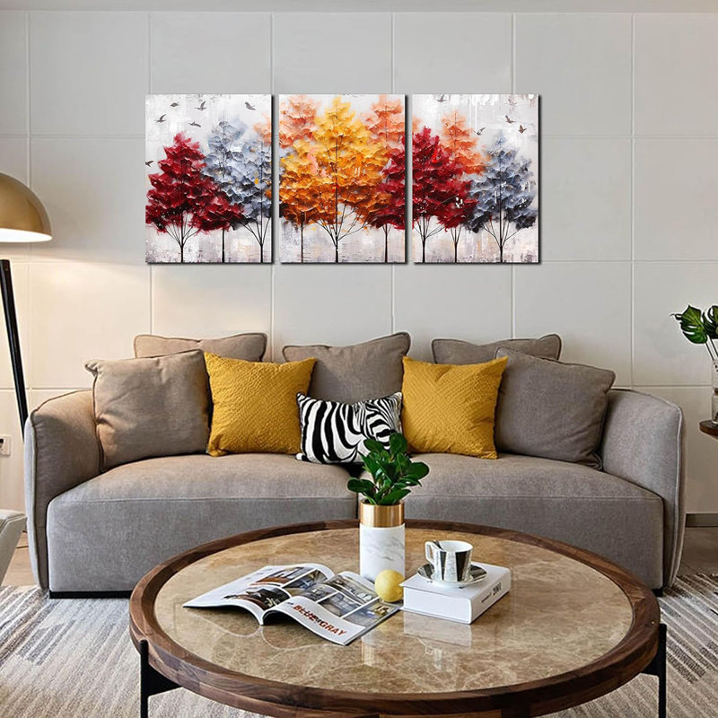 3 Piece Wrapped Canvas Print