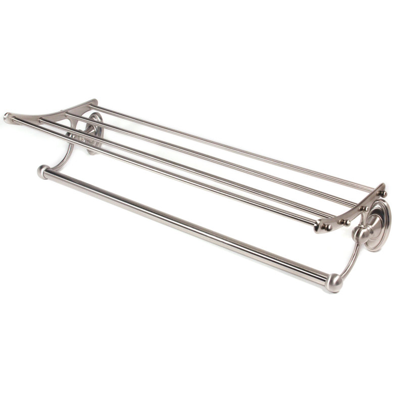 Tablette murale Classic Traditional, Nickel satiné