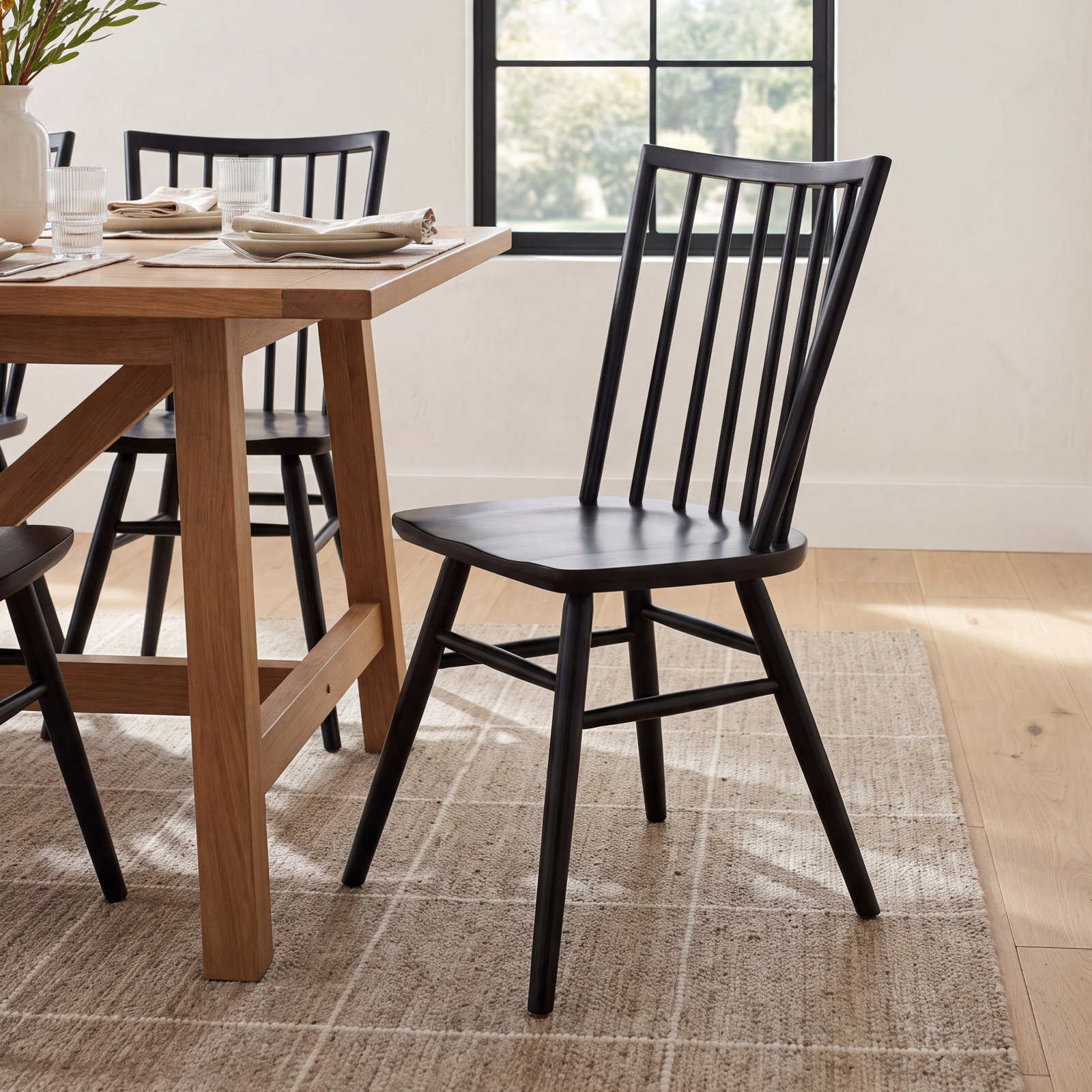 Shania Dining Chair, Black