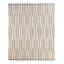 Hand Knotted Wool Geometric Area Rug in Beige/Ivory-1849419886