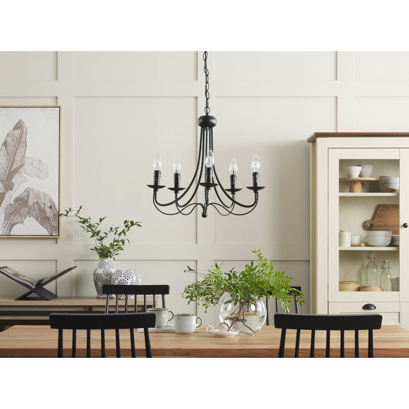 Oubre 5 - Light Candle Style Chandelier