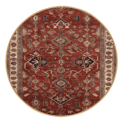 Tapis brun lavable à la machine