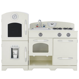 Teamson Kids Little Chef Fairfield Wooden Play Kitchen, White