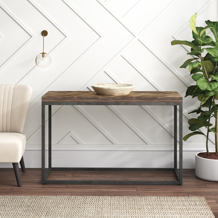 Galena 48'' Solid Wood Top Console Table