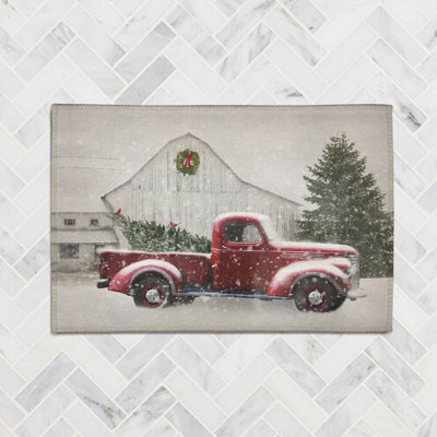 Tapis en chenille Holiday Pickup