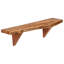 Tablettes murales Tablettes flottantes en bois d'acacia massif-1265946637