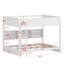 Lit superposé peu encombrant avec tablettes de rangement intégrées et ports USB-2134680517