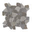 Double éclectique 18 po x 18 po Tuile de mur et de plancher en marbre marbré-105632010