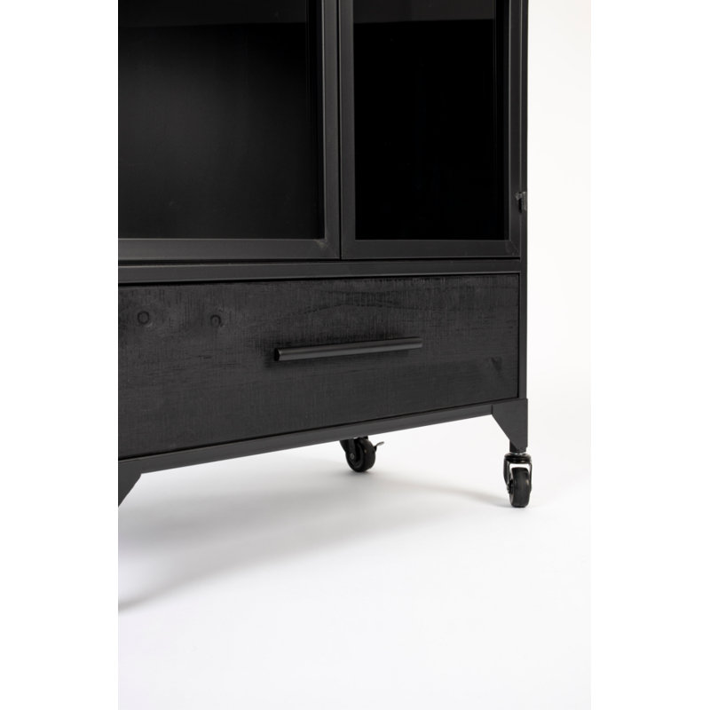 Ferre Solid Wood Accent Cabinet