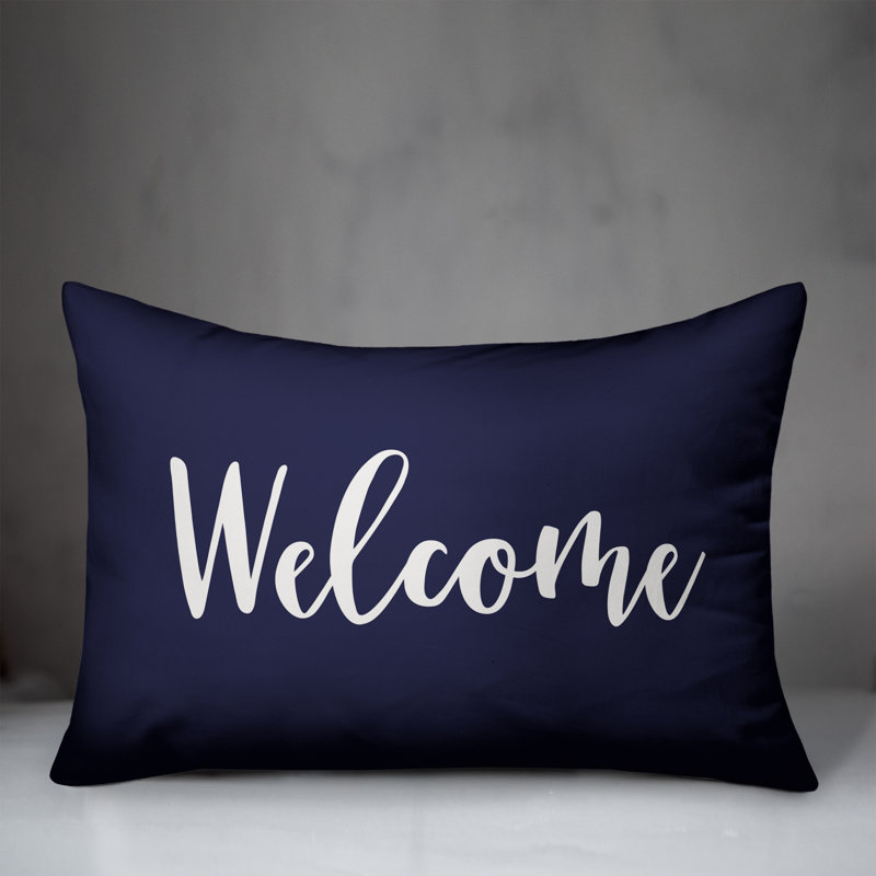  Rectangular Pillow Cover & Insert, Navy