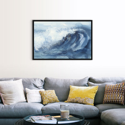 «Waves V» par Chris Paschke, reproduction d'art sur toile