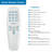 Massaging and Zero Gravity Adjustable Bed with Remote-63304786