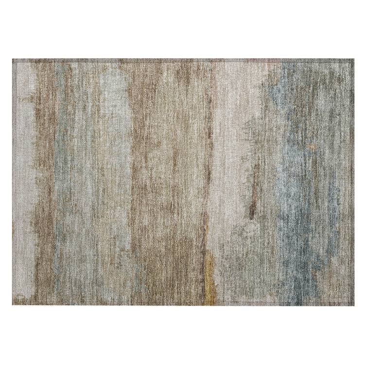 Machine Washable Indoor/Outdoor Colman ACN2156 Modern Rug