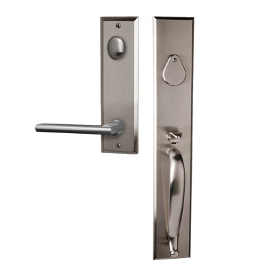 Bravura 980G-939 Active Charleston Handleset with Charlotte Lever in Satin Nickel - L