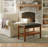 Aavan Faux Leather Upholstered Storage Bench-1538294633