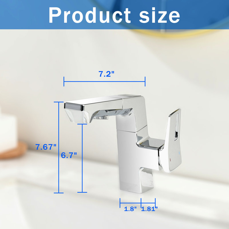 Smart Led Bathroom Faucet With Digital Temperature Appraiser, Pull - Down , Heavy Duty Metal, Deck Mount Identifier,, SIlver
