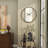 Glass Wall Clock