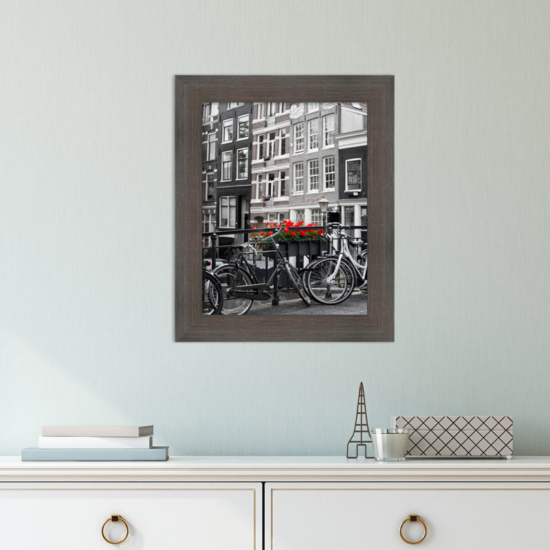 Cadre pour photo simple Noland, L 11 po x H 14 po, Brun