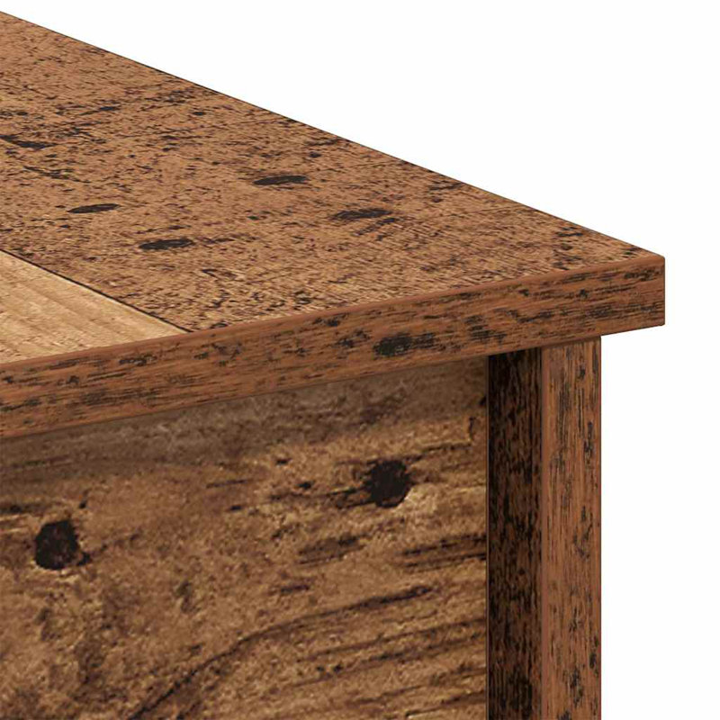 Coffee Table with Storage, Old Wood