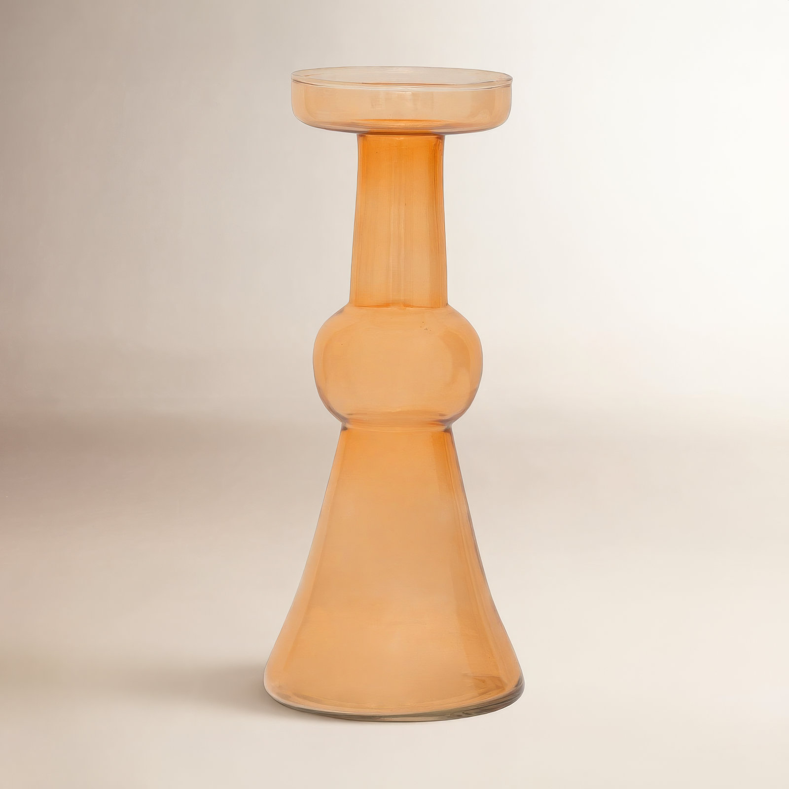 Shania Glass Candlestick Holder