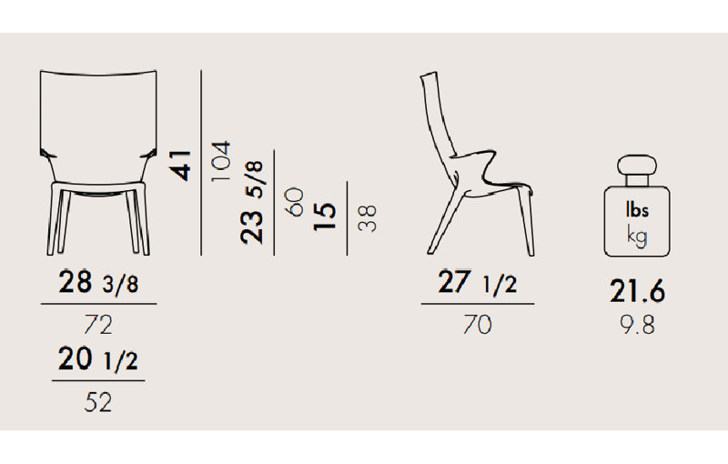 Uncle Chair, Black
