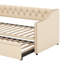 Lit de jour simple rembourré avec couchette-1355888606
