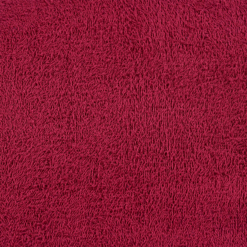 100% Cotton Mulit-Size Set, 12 Piece Towel Set, Bordeaux