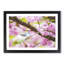 Bird In The Cherry Blossom Tree Painting - Single Picture Frame Print on MDF-56632885-56632886